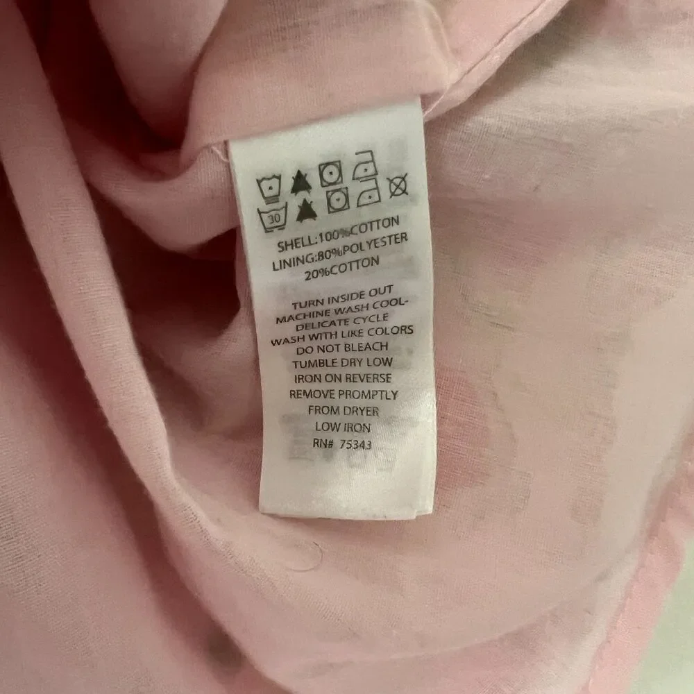 Cynthia Rowley Girls Sundress Size 5 – Watermelon Print Ruffle Summer Dress - Picture 4 of 4